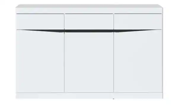 Bild 3 von Sideboard   ¦ weiß ¦ Maße (cm): B: 150 H: 92,1 T: 39.9 Kommoden & Sideboards > Sideboards - Möbel Kraft