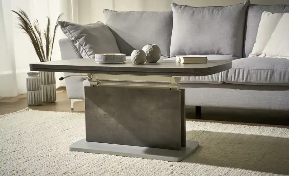 Bild 3 von Couchtisch   ¦ schwarz ¦ Maße (cm): B: 63 H: 53 Tische > Couchtische - Möbel Kraft