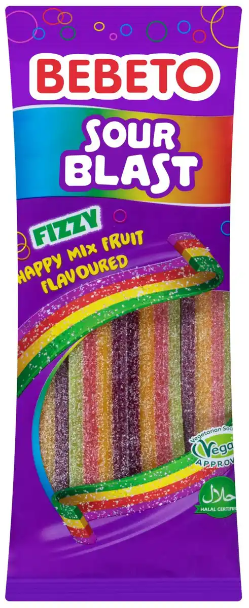 Bild 1 von BEBETO Sour Blast oder Wacky Sticks, 180-g-Packg.