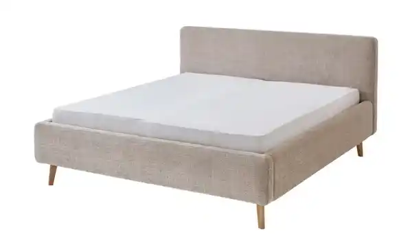 Bild 3 von Polsterbettgestell   ¦ beige ¦ Maße (cm): B: 200 H: 105 Betten > Doppelbetten - Möbel Kraft