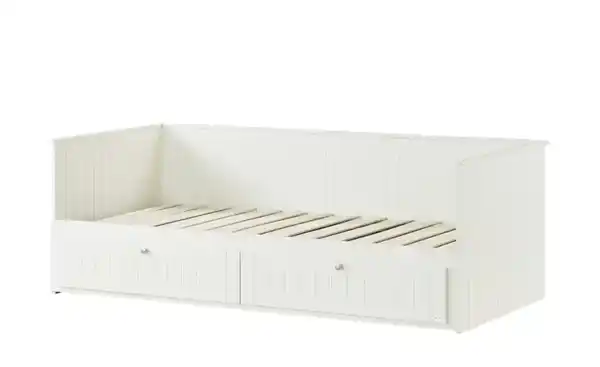 Bild 3 von Mia & Mo Tagesbett  Suna ¦ weiß ¦ Maße (cm): B: 100 H: 72 Jugendmöbel > Jugendbetten - Möbel Kraft