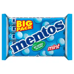 MENTOS Mint 190 g, 5er-Packung