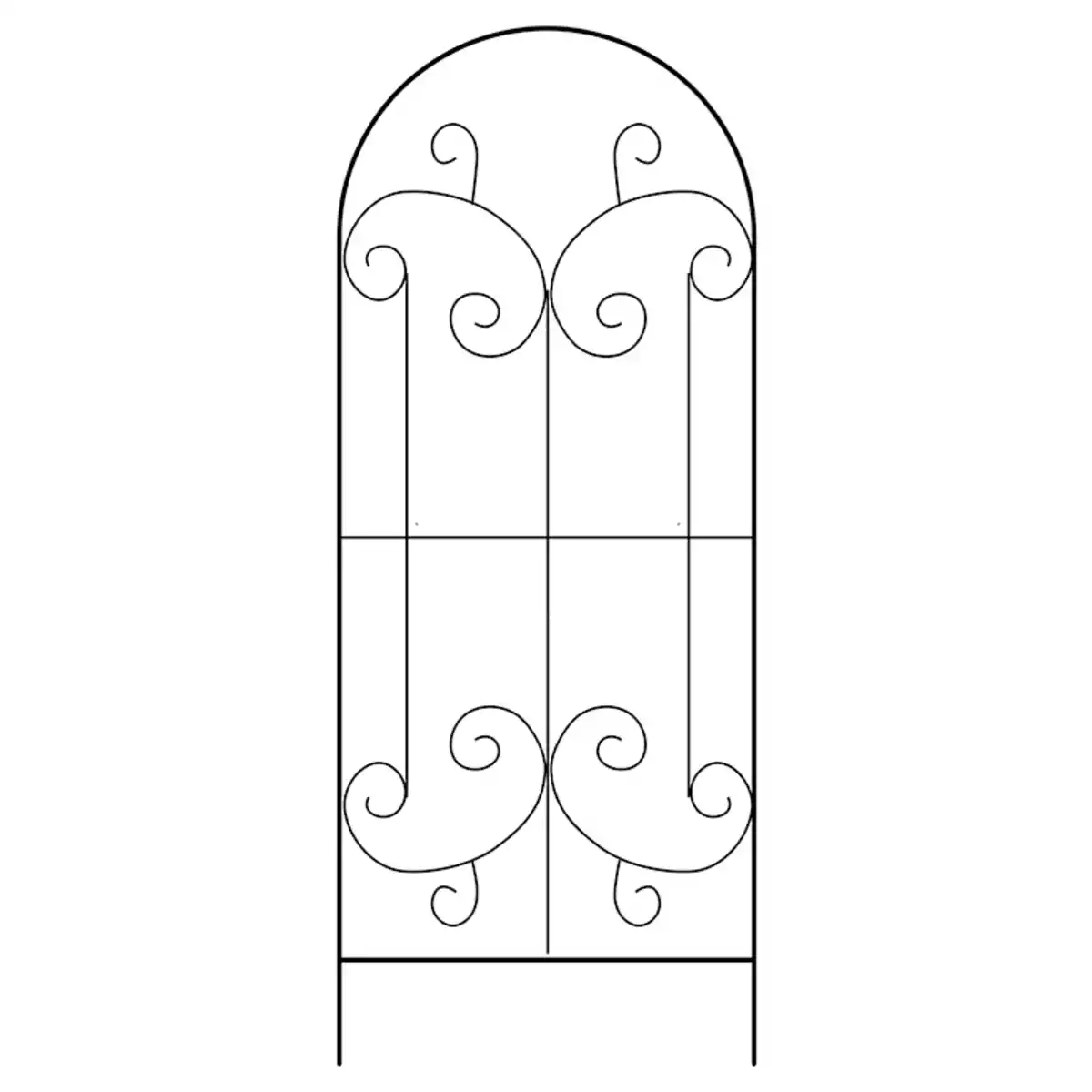 Bild 3 von Powertec Garden XXL-Metall-Rankspalier