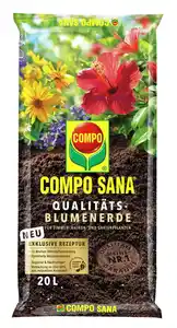 COMPO Qualitätsblumenerde, 20-l-Packg.