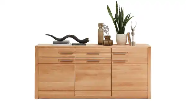 Bild 1 von Sideboard mit 3 Schubladen Kernbuche 190 cm - NATURE ONE
