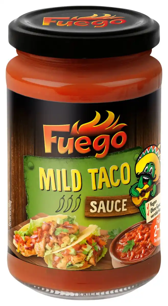 Bild 1 von FUEGO Taco-Sauce, 200-ml-Glas