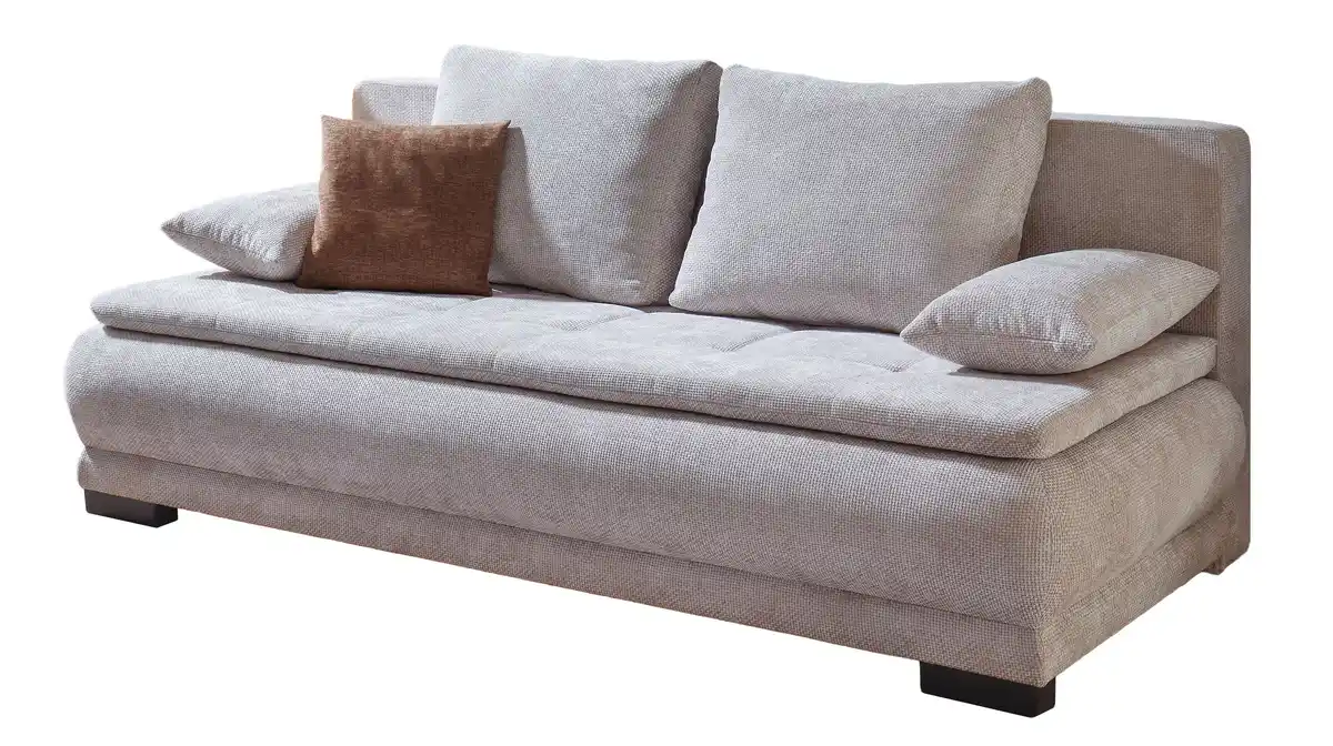 Bild 1 von Schlafsofa mit Bettkasten grau 212 x 94 cm - LIAM