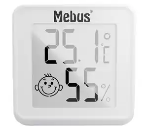 MEBUS Thermo-/Hygrometer »11332«, 2-St.-Packg.