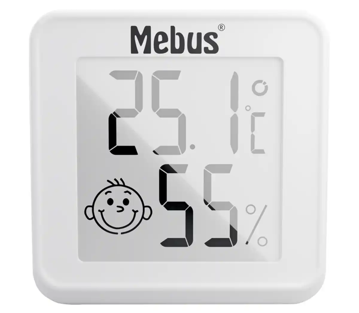 Bild 1 von MEBUS Thermo-/Hygrometer »11332«, 2-St.-Packg.