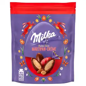 MILKA Feine Eier 0,09 kg, Marzipan