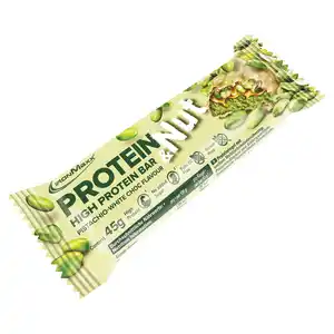 IRONMAXX Protein Nuts Bar 45 g, Pistaccio White Chocolate