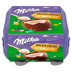 MILKA Löffeleier, Milchcreme