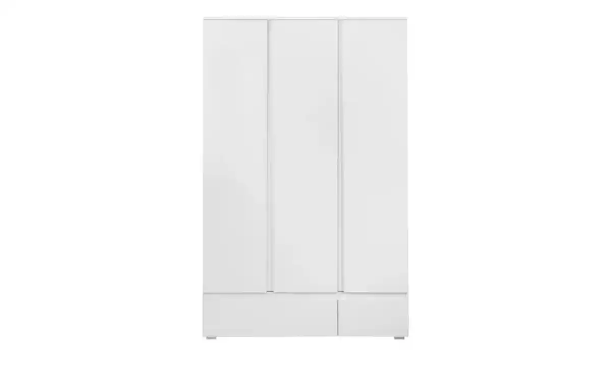 Bild 2 von Kleiderschrank   ¦ weiß ¦ Maße (cm): B: 120 H: 191 T: 55.0 Baby > Babymöbel > Babykleiderschränke - Möbel Kraft