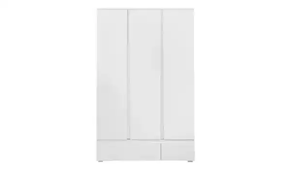 Bild 2 von Kleiderschrank   ¦ weiß ¦ Maße (cm): B: 120 H: 191 T: 55.0 Baby > Babymöbel > Babykleiderschränke - Möbel Kraft