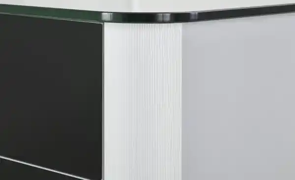 Bild 2 von Schuhschrank   ¦ schwarz ¦ Maße (cm): B: 71 H: 97 T: 35.0 Garderoben & Kleiderstangen > Schuhgarderoben & Schränke - Möbel Kraft