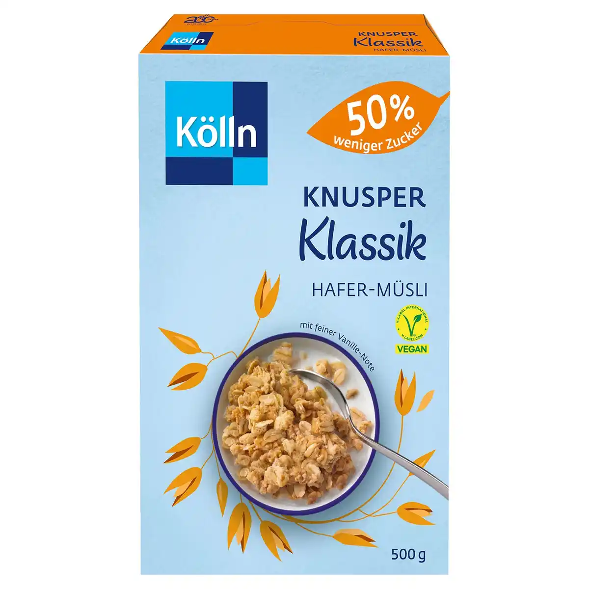 Bild 1 von KÖLLN Hafermüsli 500 g, Klassik light