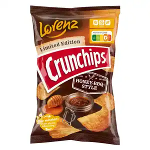 LORENZ Crunchips 130 g, Honey BBQ Style