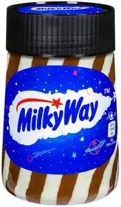 MILKY WAY/MARS/SNICKERS/ TWIX/BOUNTY Brotaufstrich, 350-g-Glas