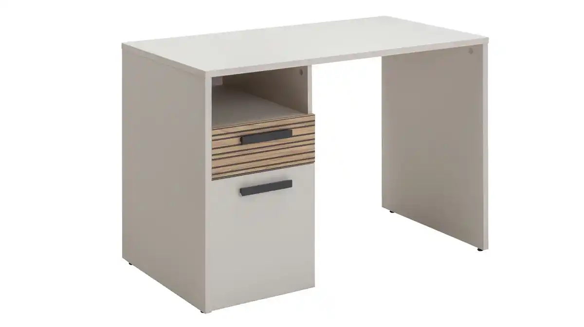 Bild 1 von Schreibtisch Eiche - beige - 110 cm - BRAVO