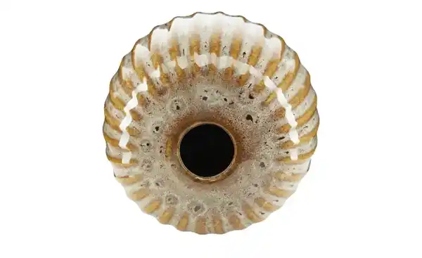 Bild 3 von Vase   ¦ braun ¦ Steingut ¦ Maße (cm): H: 9,3  Ø: 9.5 Dekoration > Vasen - Möbel Kraft