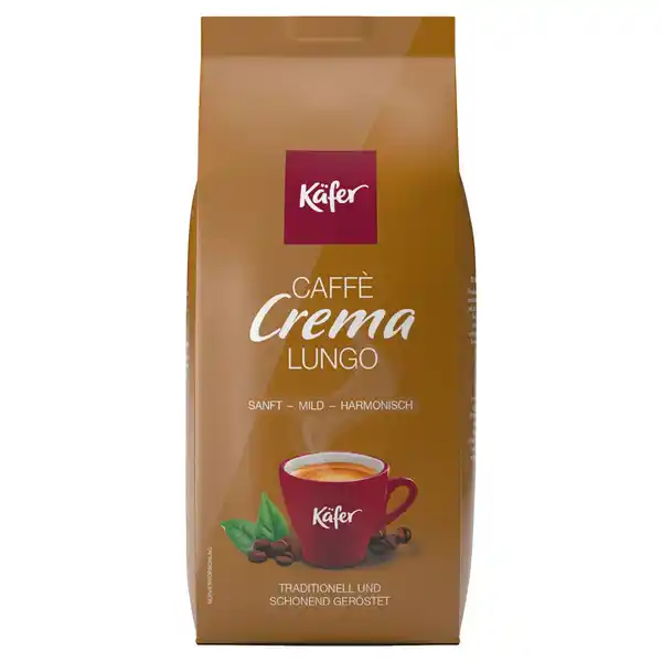 Bild 1 von KÄFER Kaffee 1 kg, Caffè Crema Lungo