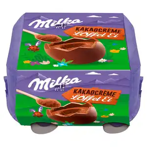 MILKA Löffeleier, Kakao