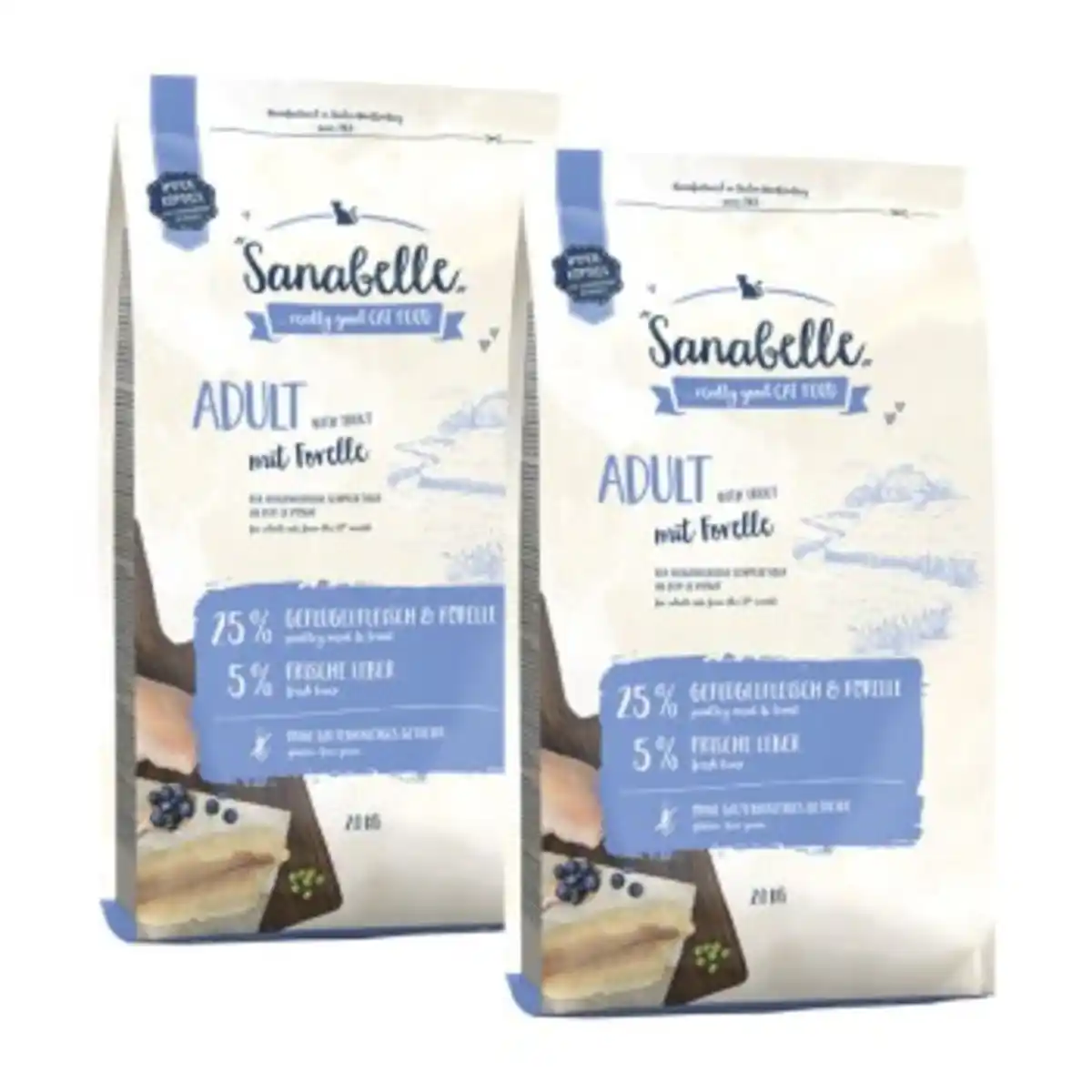 Bild 1 von Sanabelle Adult Forelle 2x2 kg