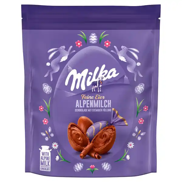 Bild 1 von MILKA Feine Eier 0,09 kg, Alpenmilch