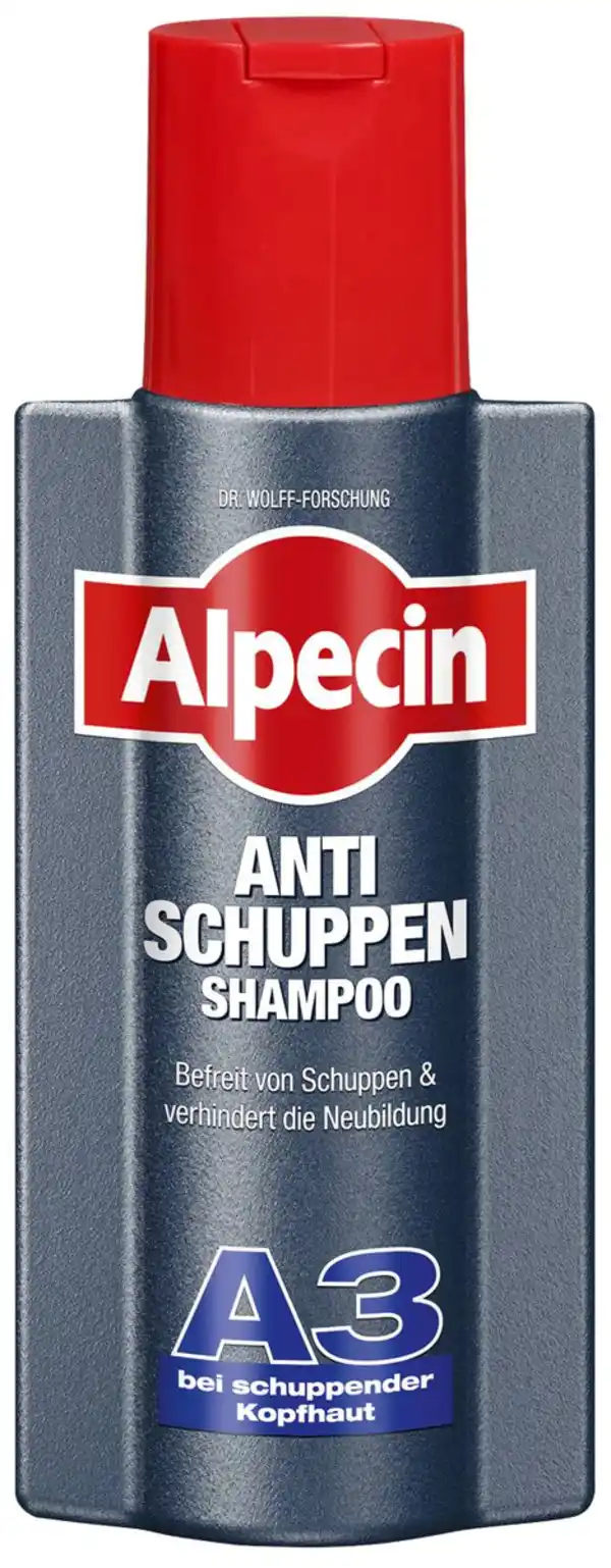 Bild 1 von ALPECIN Anti-Schuppen-Shampoo A3, 250-ml-Fl.