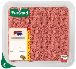 K-PURLAND Hackfleisch gemischt XXL, 1,2-kg-Großpackg.