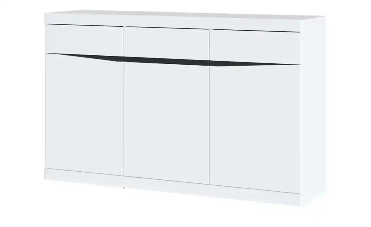 Bild 1 von Sideboard   ¦ weiß ¦ Maße (cm): B: 150 H: 92,1 T: 39.9 Kommoden & Sideboards > Sideboards - Möbel Kraft