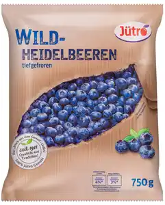 JÜTRO Wild-Heidelbeeren, 750-g-Beutel