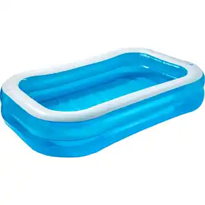 Swimming Pool Family 262x175x51cm rechteckig blau/weiss Planschbecken