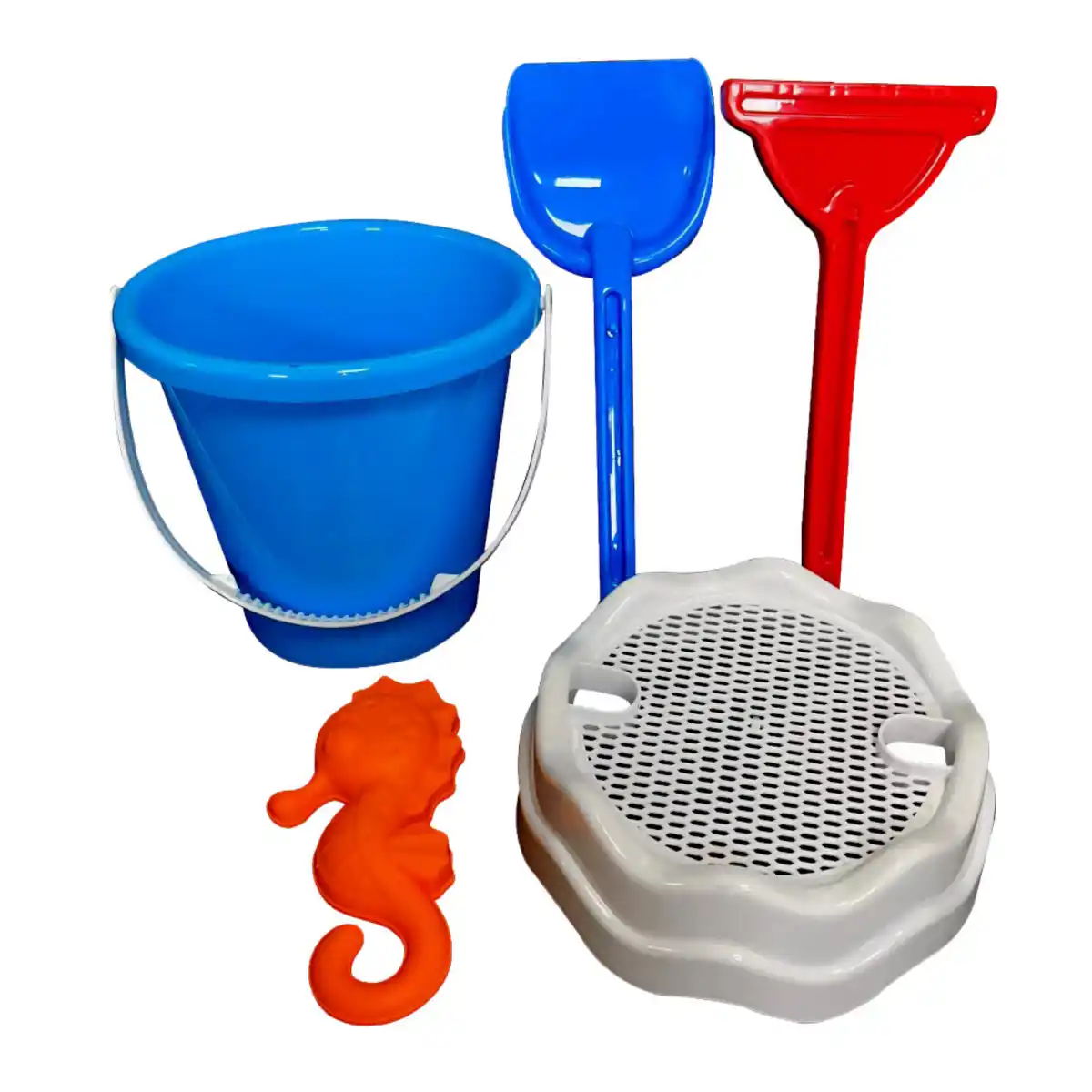 Bild 1 von Strandspielzeug Set 5-teilig aus Kunststoff für Strand oder Sandkasten