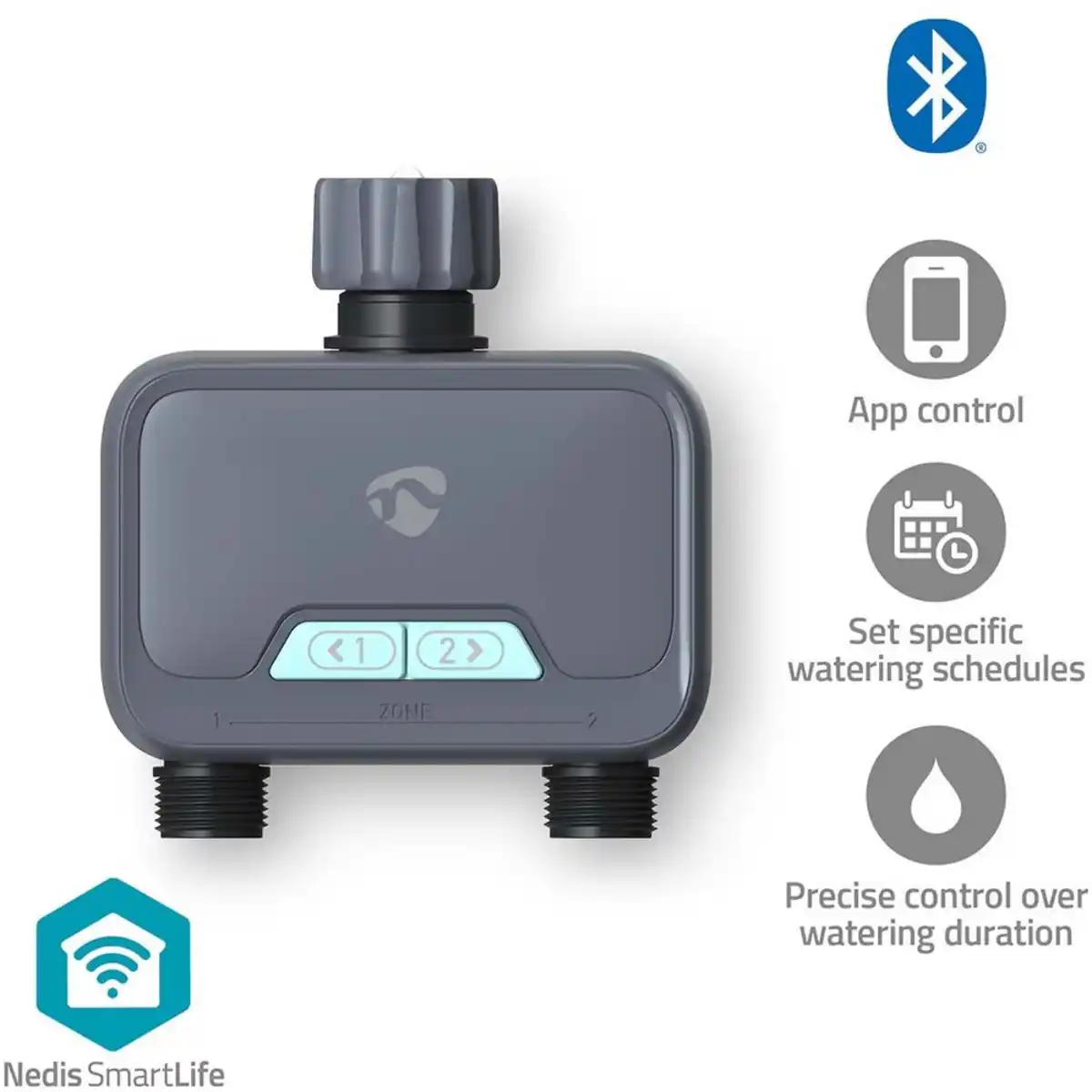 Bild 1 von Nedis SmartLife Intelligente Wassersteuerung