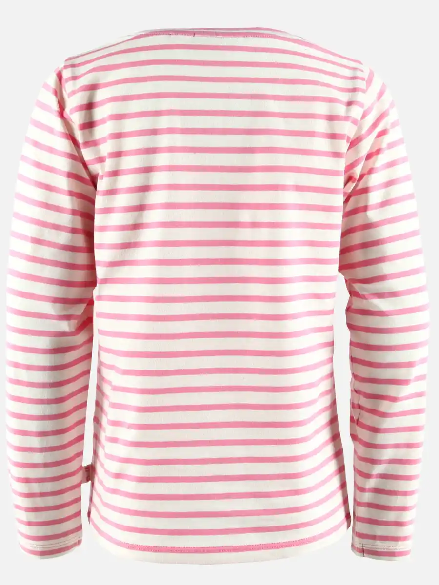 Bild 2 von Mädchen Langarmshirt mit Pferdeapplikation Pink