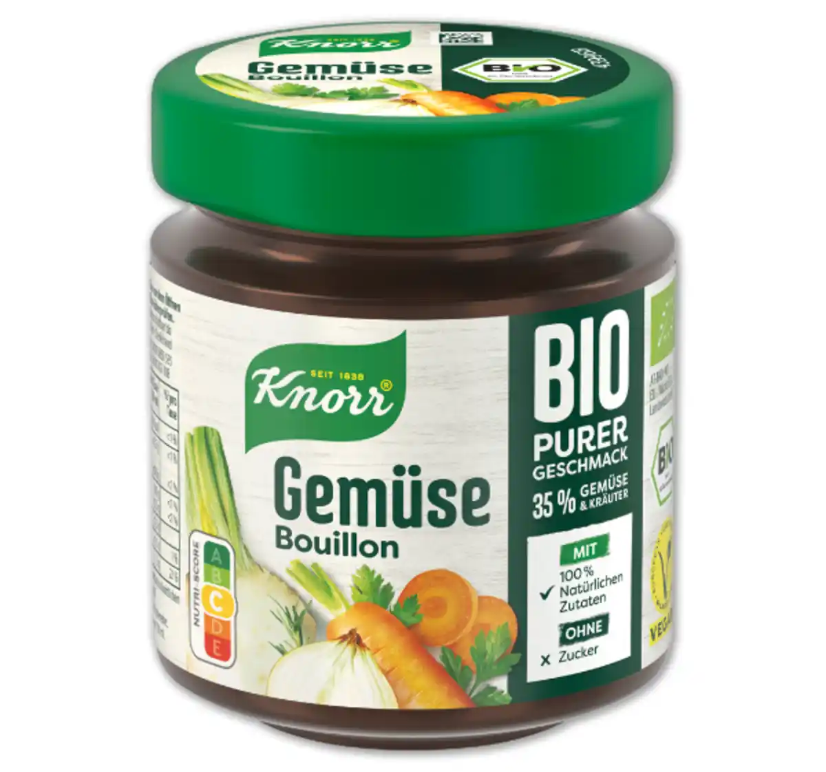 Bild 1 von KNORR Bio Gemüse Bouillon*