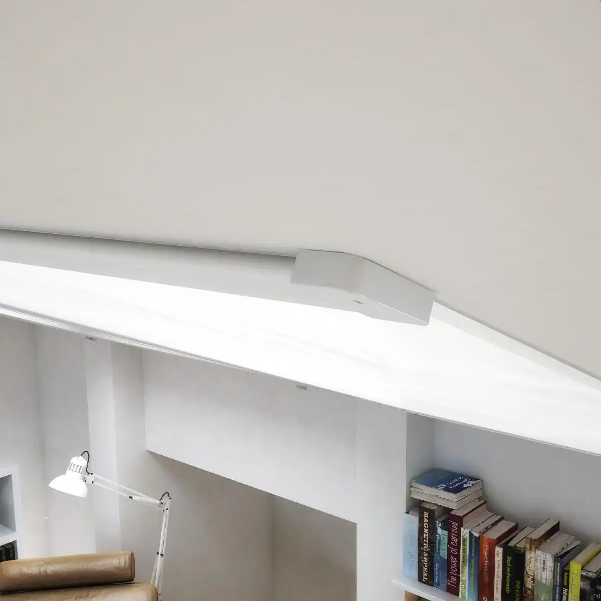 Bild 4 von Dachfenster Fliegengitter Raffrollo 110x160cm weiß