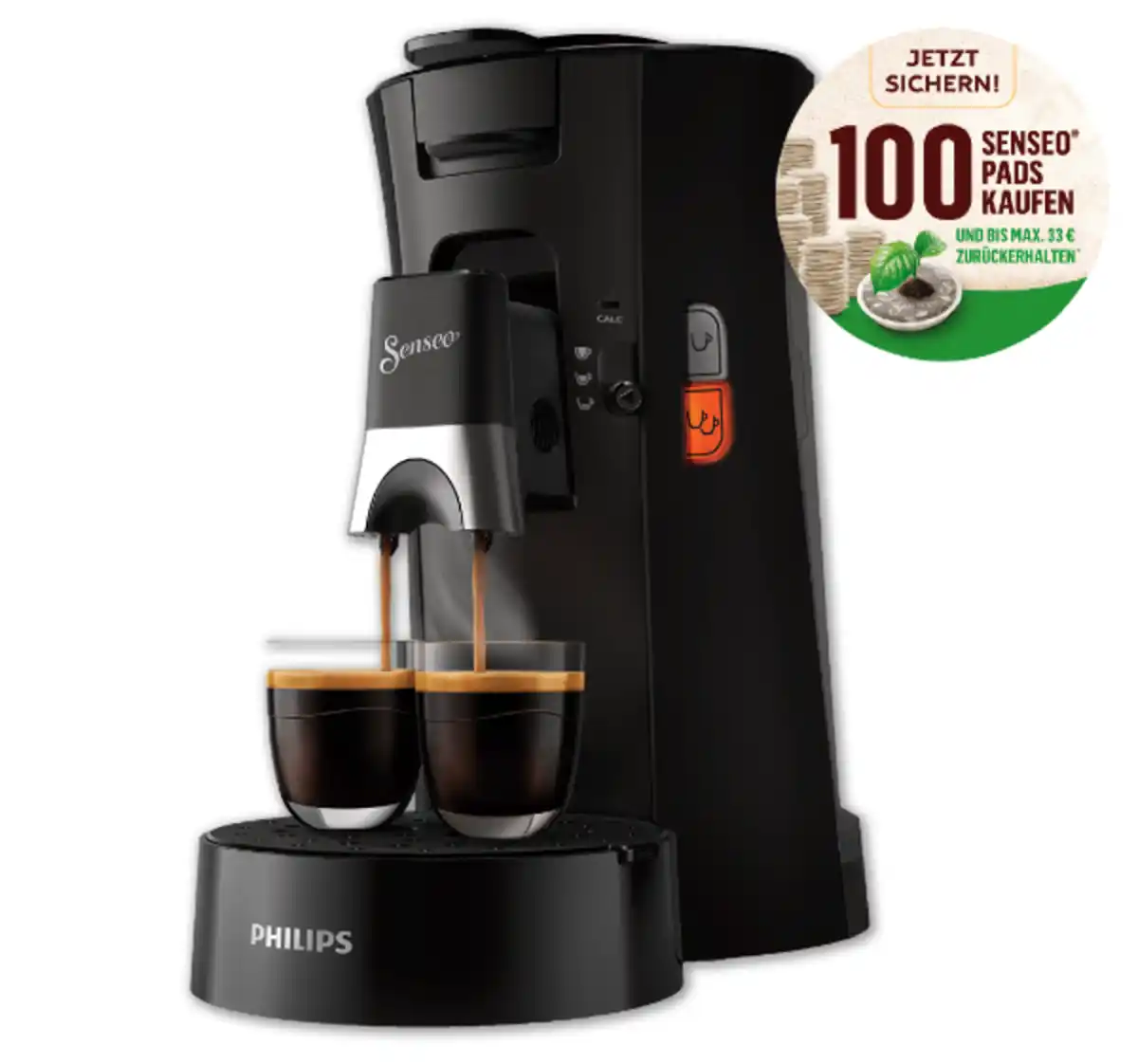 Bild 1 von PHILIPS SENSEO Kaffeepadmaschine SELECT CSA230/69*