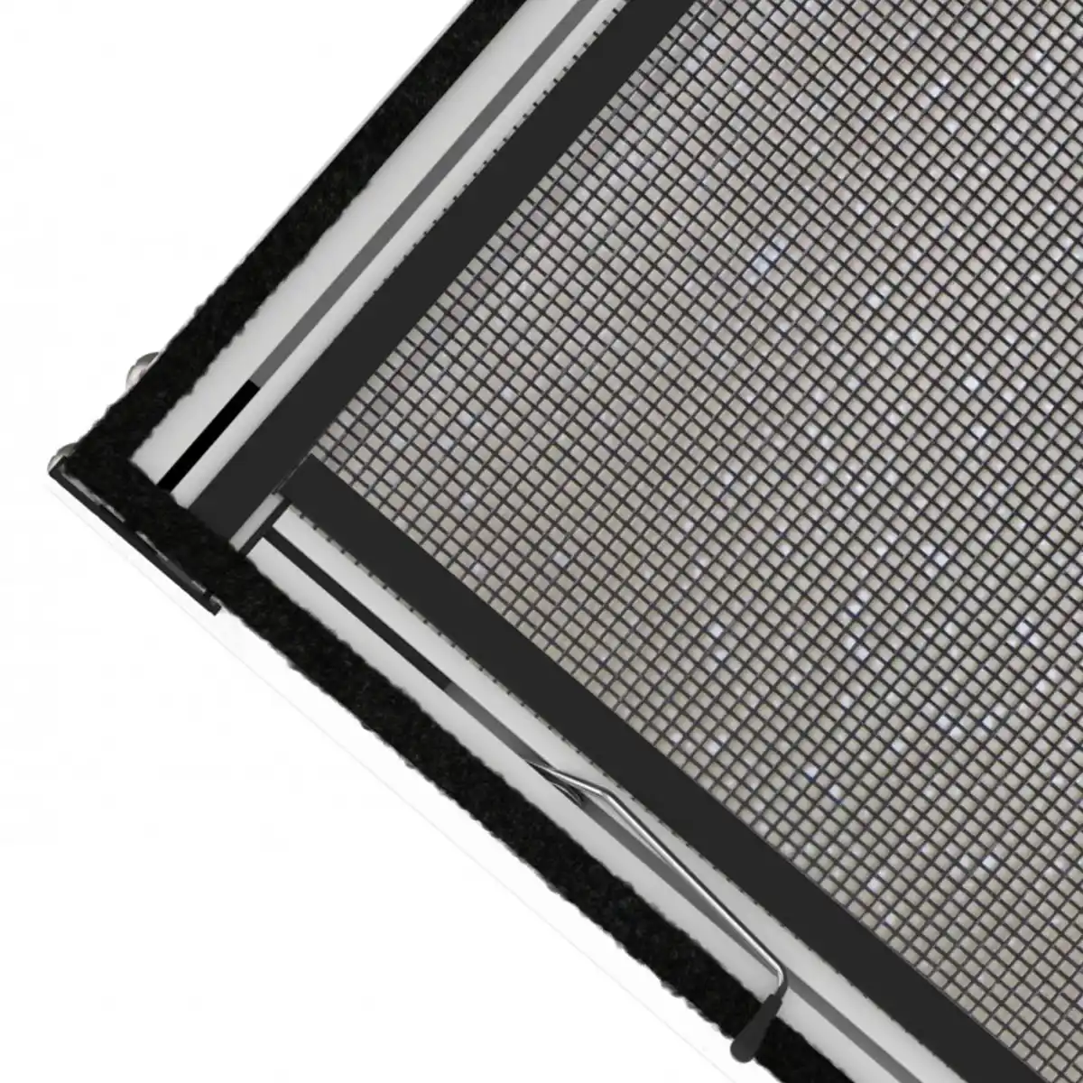 Bild 4 von Aluminium Fliegengitterbausatz für Fenster SLIM, 100x120cm anthrazit