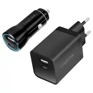 LOGILINK USB-C Reise-Ladegerät