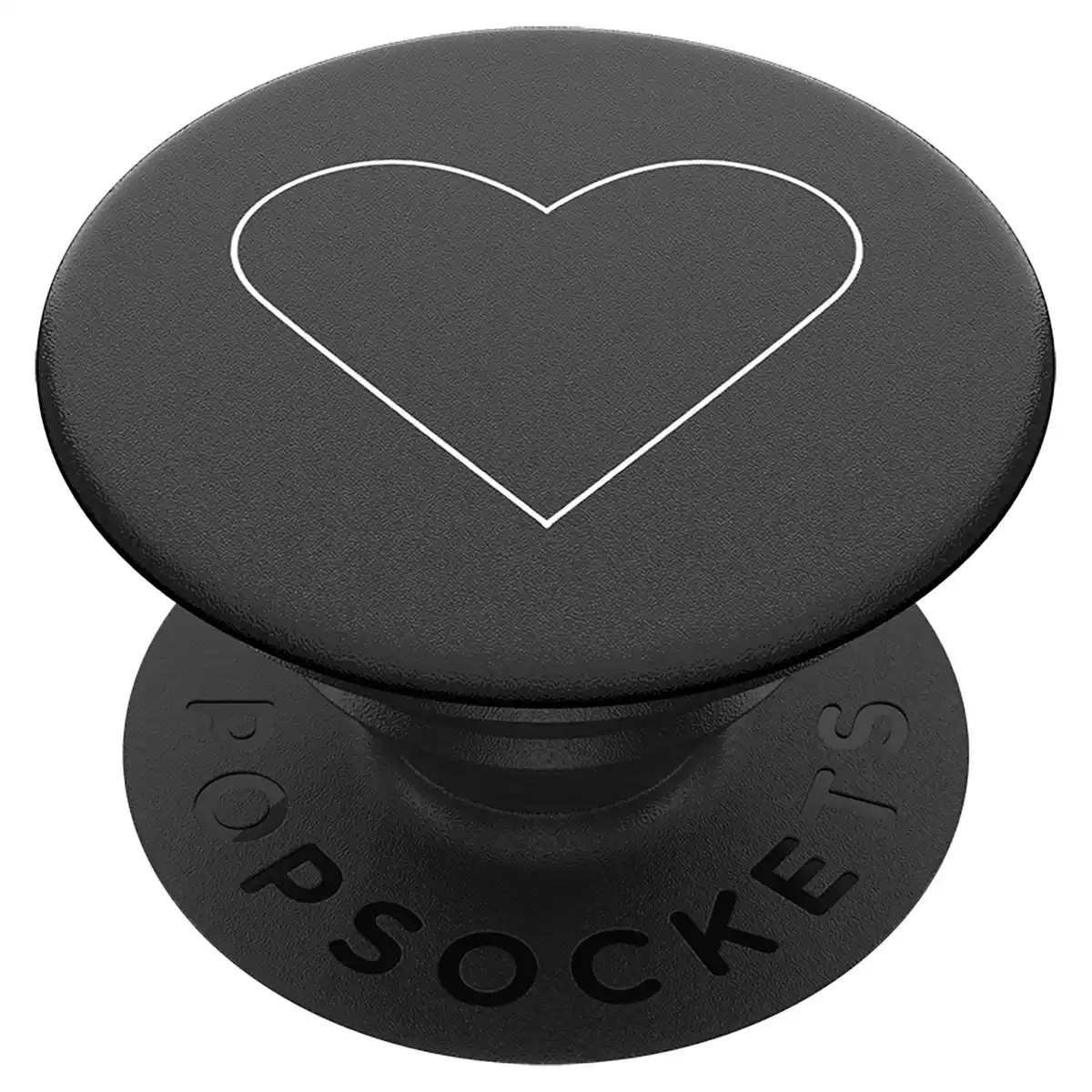 Bild 1 von POPSOCKETS Popgrip, Gen. 2, white Heart black 