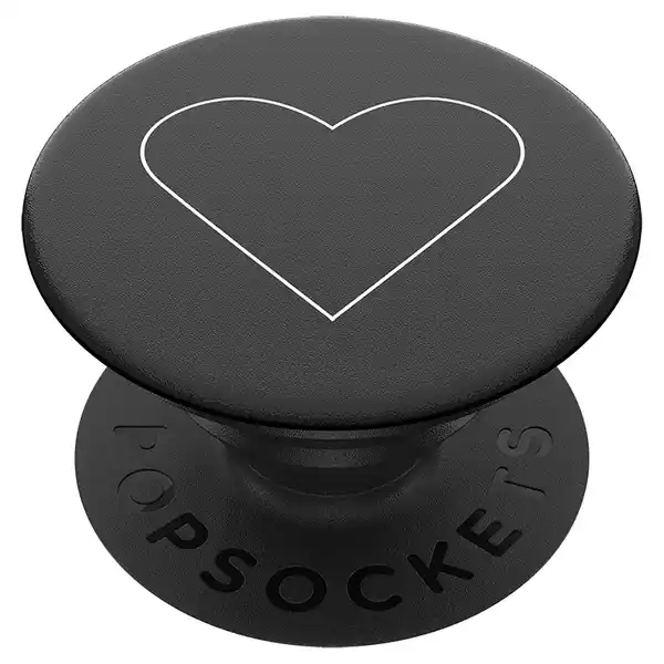 Bild 1 von POPSOCKETS Popgrip, Gen. 2, white Heart black 