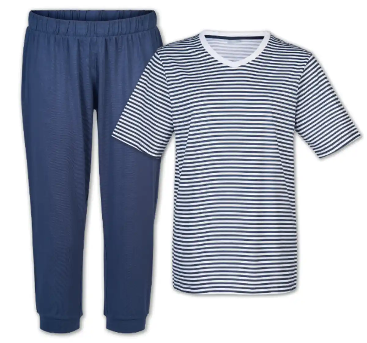 Bild 1 von TRUE STYLE Damen-Pyjama 7/8-Hose*