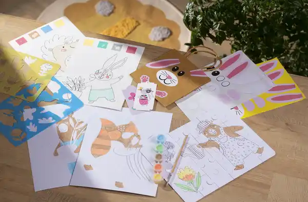 Bild 2 von IDEENWELT Mal- und Bastelset Tiere