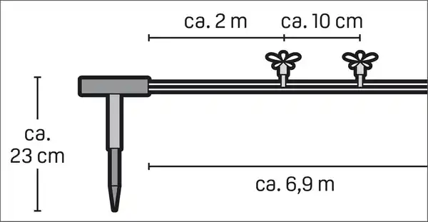 Bild 4 von IDEENWELT Solar-Lichterkette Blumen