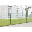 Bild 1 von deutsche zauntechnik Doppelstabmattenzaun-Set 'Michl' moosgrün 3000 x 80 cm
