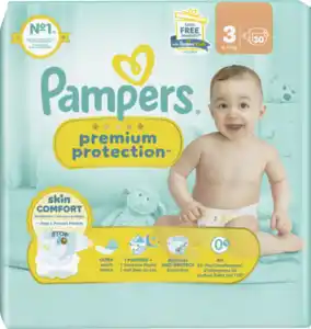 Pampers premium protection Windeln Gr. 3 Midi (6-10 kg)