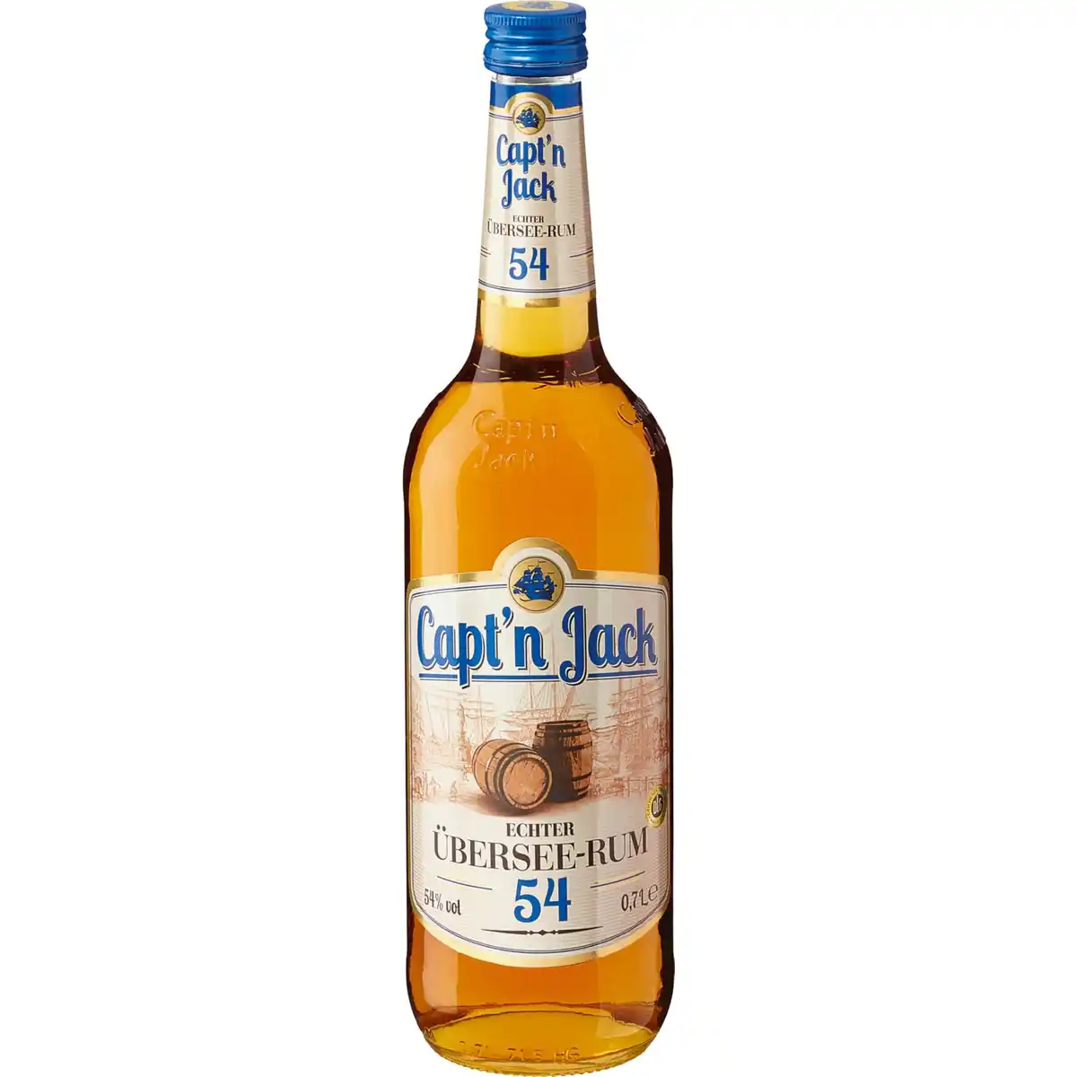 Bild 1 von Capt´n Jack Übersee Rum 54% Vol. 0,7L