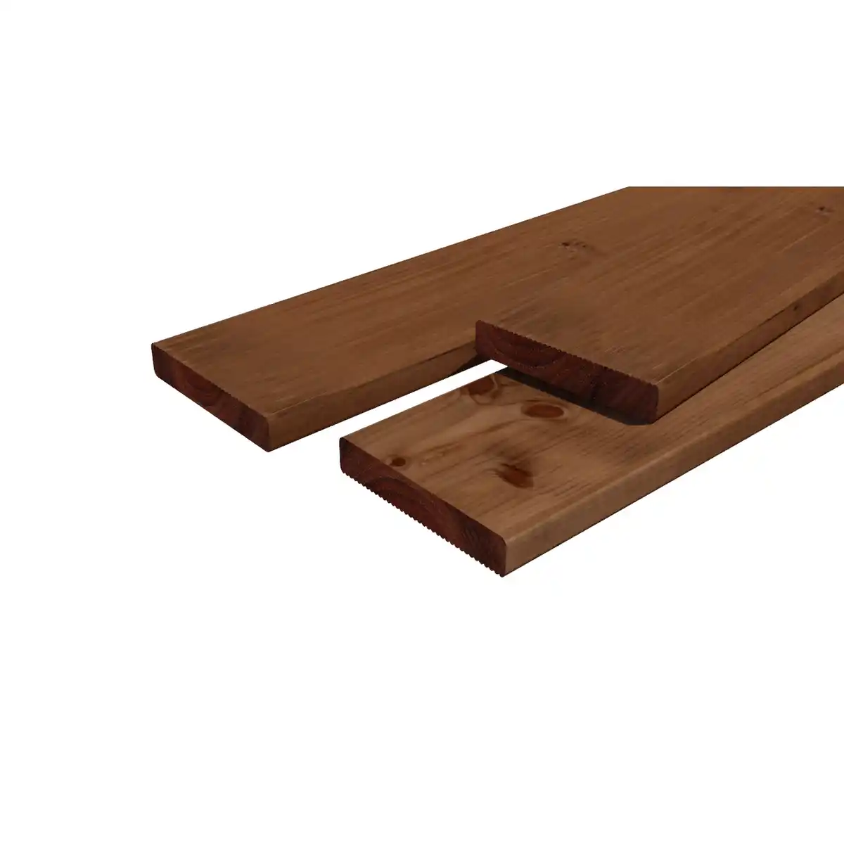 Bild 1 von Ante Bodendiele Nadelholz KDI braun 28 x 145 x 2000 mm